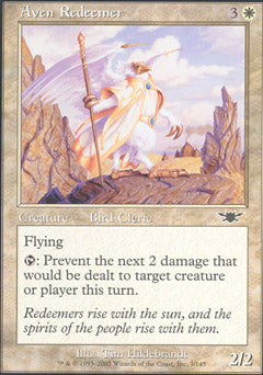 Aven Redeemer (Legions) Medium Play Foil