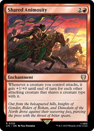 Shared Animosity (Commander: The Lord of the Rings: Tales of Middle-earth) Light Play