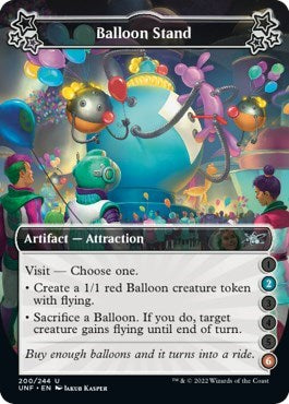 Balloon Stand (2-6) (Unfinity) Near Mint Foil