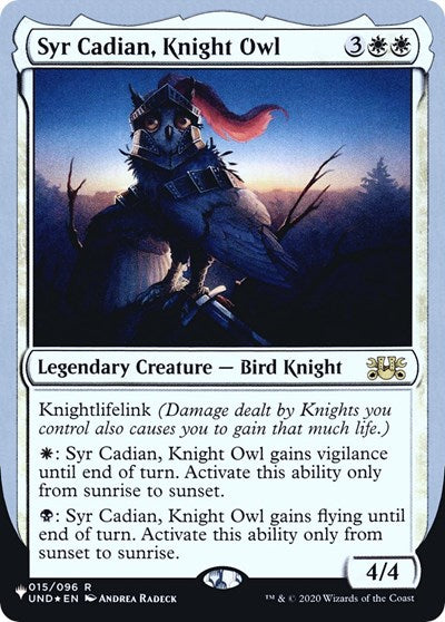 Syr Cadian Knight Owl|0|0|0.00