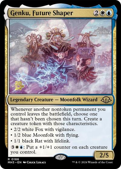 Genku, Future Shaper (Promos: Prerelease Cards) Light Play Foil