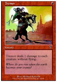 Tremor (7th Edition) Medium Play Foil