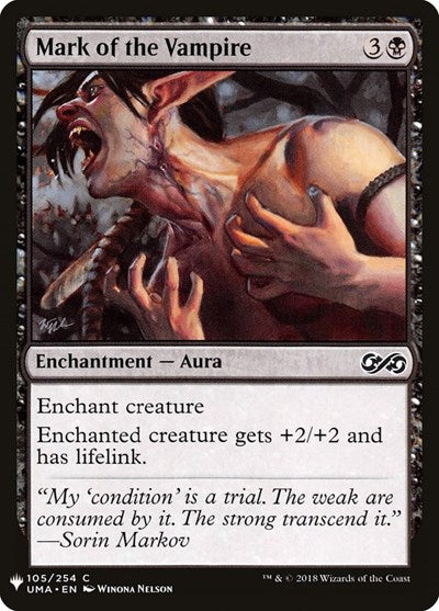 Mark of the Vampire (Mystery Booster) Near Mint