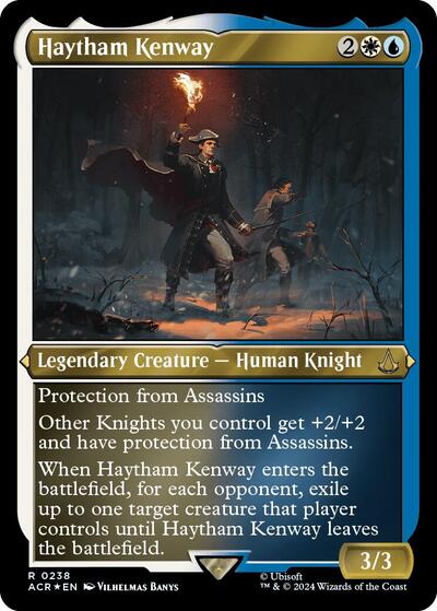 Haytham Kenway (Foil Etched) (Universes Beyond: Assassin's Creed) Light Play Foil