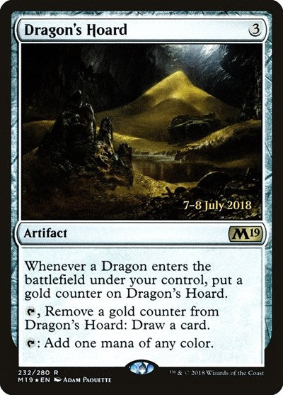 Dragon's Hoard (Promos: Prerelease Cards) Light Play Foil