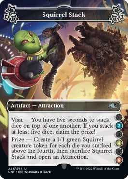 Squirrel Stack (2-4-6) (Unfinity) Light Play Foil