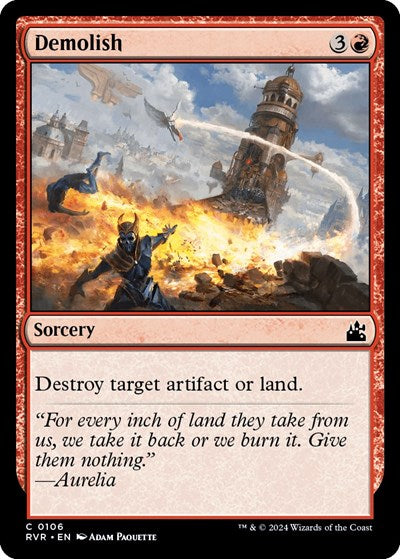 Demolish (Ravnica Remastered) Near Mint