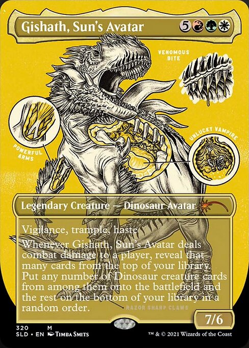 Gishath, Sun's Avatar (Secret Lair) Light Play
