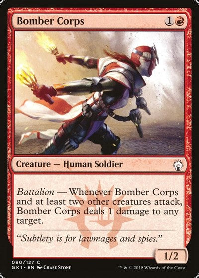 Bomber Corps (Guilds of Ravnica: Guild Kits) Medium Play