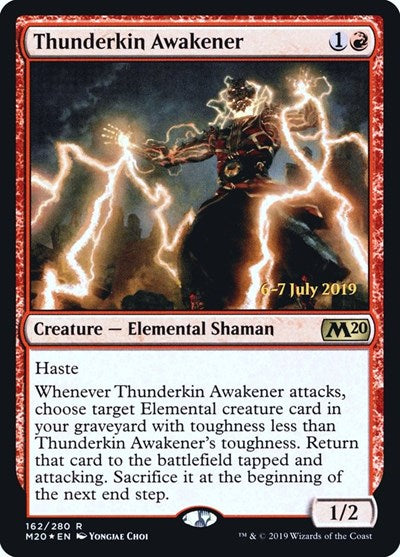 Thunderkin Awakener (Promos: Prerelease Cards) Light Play Foil
