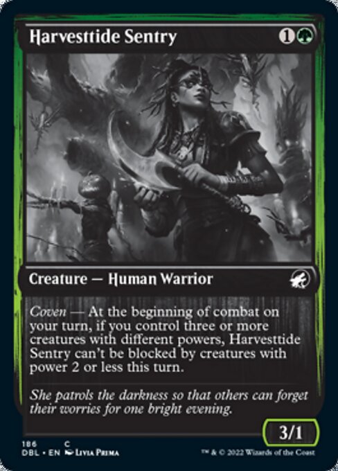 Harvesttide Sentry (Innistrad: Double Feature) Light Play