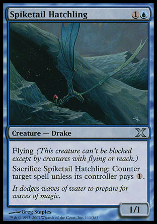 Spiketail Hatchling (10th Edition) Near Mint Foil