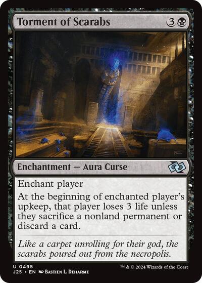 Torment of Scarabs (Foundations Jumpstart) Medium Play