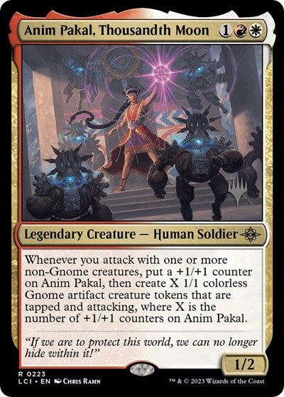 Anim Pakal, Thousandth Moon (Promo Pack: The Lost Caverns of Ixalan) Near Mint Foil