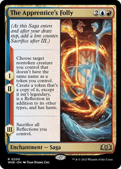 The Apprentice's Folly (Wilds of Eldraine) Light Play Foil