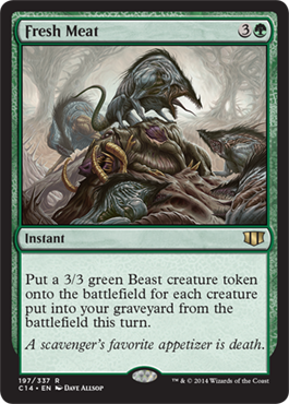 Fresh Meat (Commander 2014 Edition) Light Play