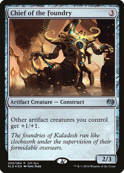 Chief of the Foundry (Promos: Gift Boxes) Near Mint Foil