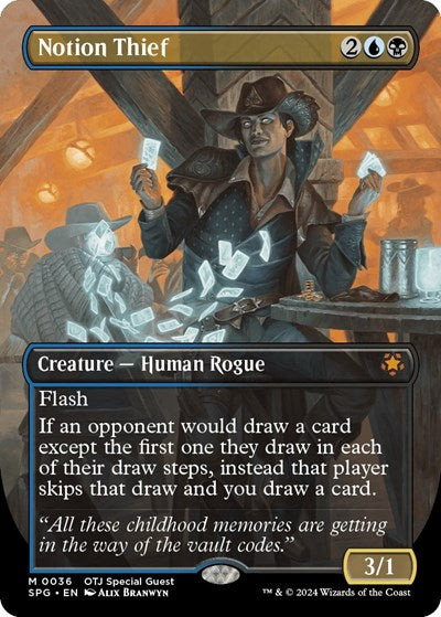 Notion Thief (Borderless) (Special Guests) Light Play