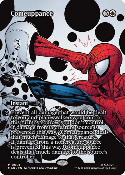 Comeuppance (Borderless) (Marvel Eternal-Legal) Near Mint Foil