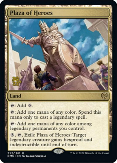 Plaza of Heroes (Promos: Prerelease Cards) Light Play Foil