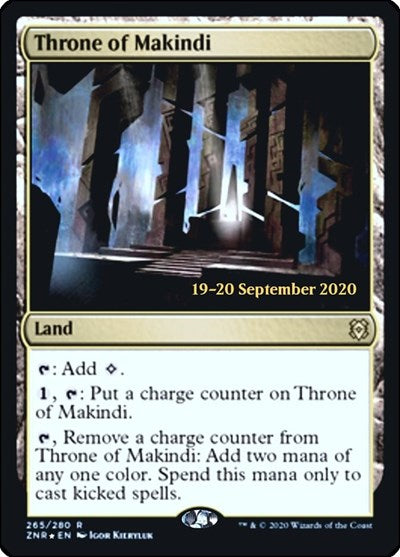 Throne of Makindi (Promos: Prerelease Cards) Near Mint Foil