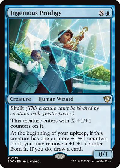 Ingenious Prodigy (Commander: Secrets of Strixhaven) Near Mint