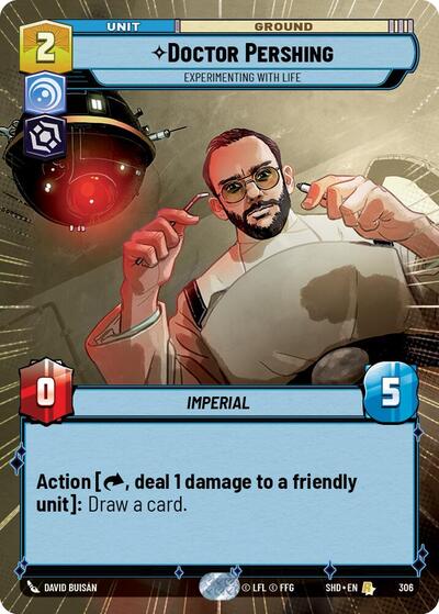Doctor Pershing Experimenting With Life (Hyperspace) (Shadows of the Galaxy) Near Mint