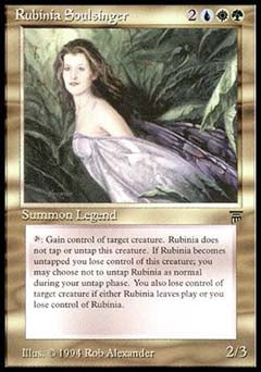 Rubinia Soulsinger (Legends) Near Mint