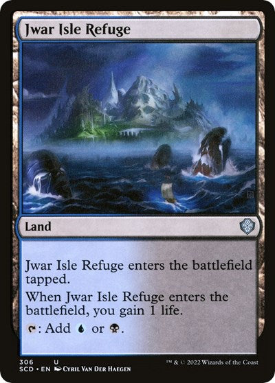 Jwar Isle Refuge (Commander 2022 Starter Decks) Light Play
