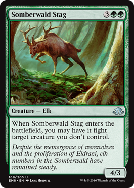 Somberwald Stag (Eldritch Moon) Light Play