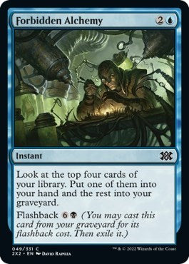 Forbidden Alchemy (Double Masters 2022) Light Play Foil