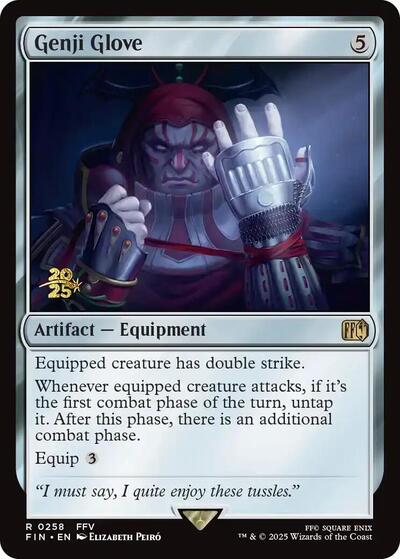 Genji Glove (Promos: Prerelease Cards) Light Play Foil