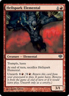 Hellspark Elemental (Conflux) Medium Play Foil