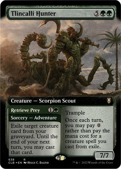 Tlincalli Hunter Extended Art|0|0|0.00