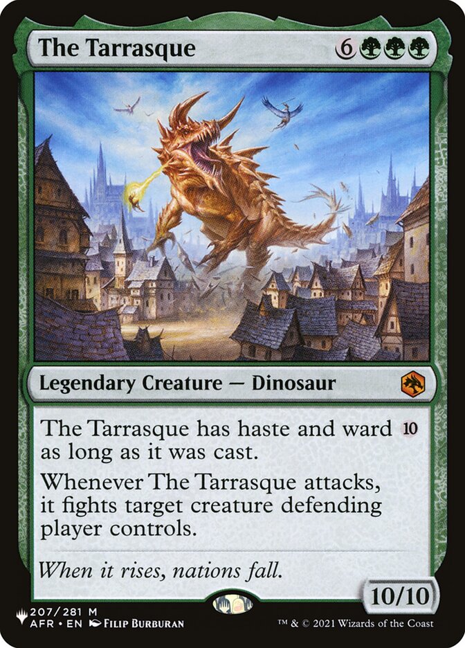 The Tarrasque|0|0|0.00