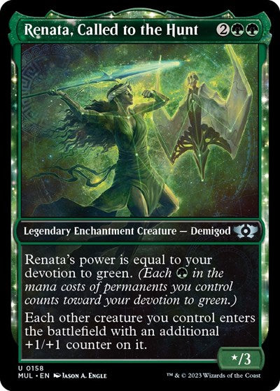 Renata, Called to the Hunt (Halo Foil) (March of the Machine: Multiverse Legends) Near Mint Foil