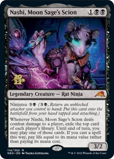 Nashi, Moon Sage's Scion (Promos: Prerelease Cards) Near Mint Foil