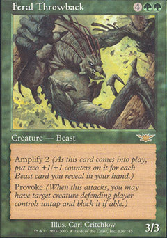 Feral Throwback (Legions) Light Play