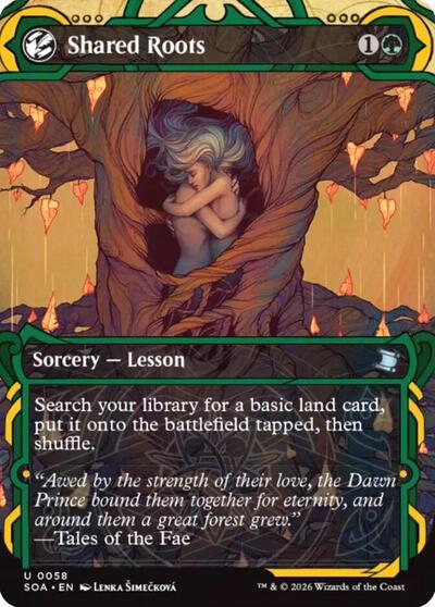Shared Roots (Secrets of Strixhaven: Mystical Archive) Near Mint Foil