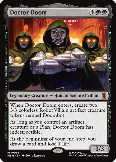 Doctor Doom (Marvel Super Heroes) Near Mint Foil