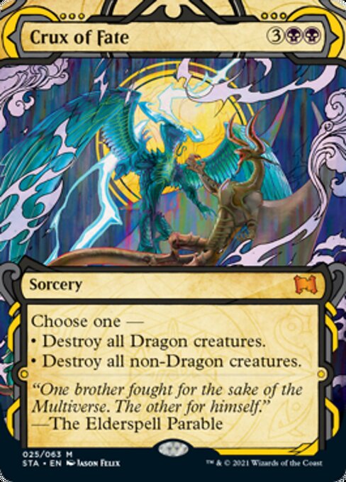 Crux Of Fate (Foil Etched) (Strixhaven Mystical Archive) Near Mint Foil