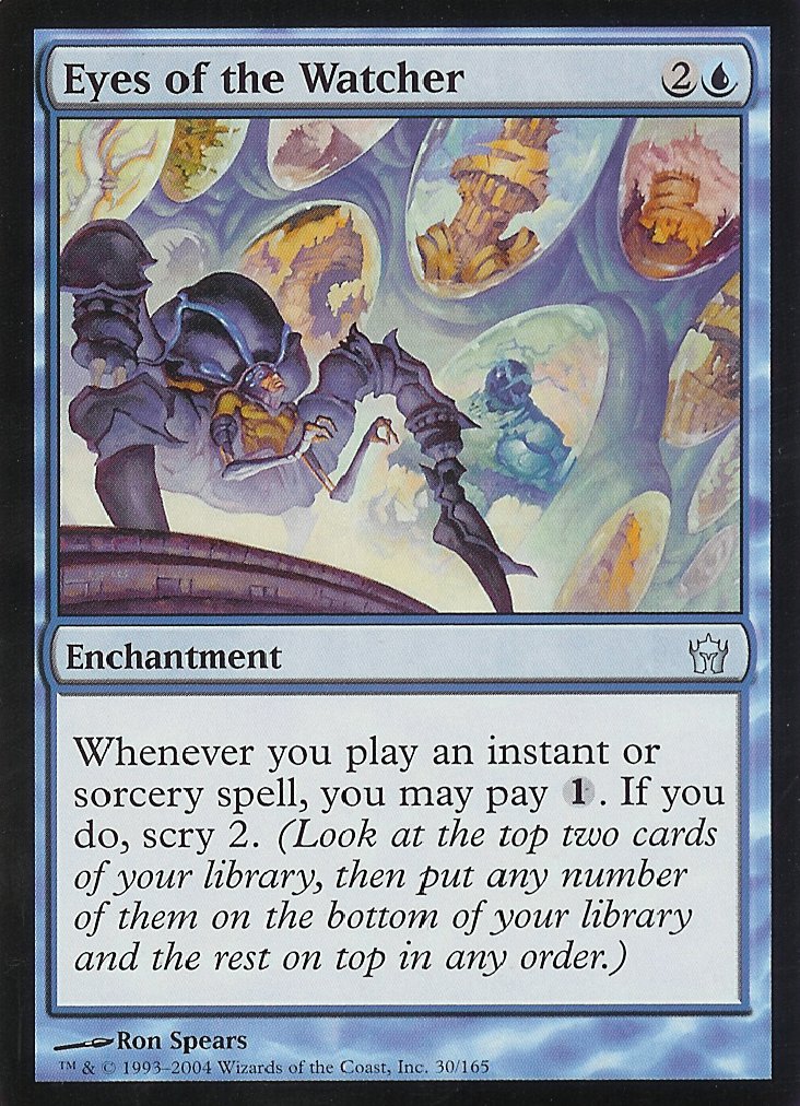 Eyes of the Watcher (Fifth Dawn) Near Mint Foil