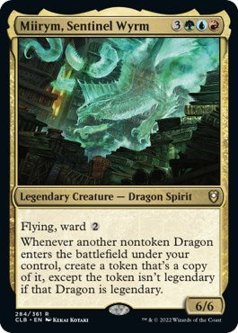 Miirym, Sentinel Wyrm (Commander Legends: Battle for Baldur's Gate) Light Play Foil