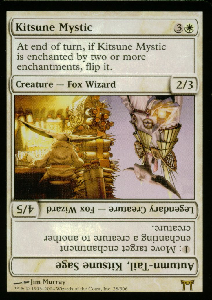 Kitsune Mystic (Champions of Kamigawa) Near Mint Foil