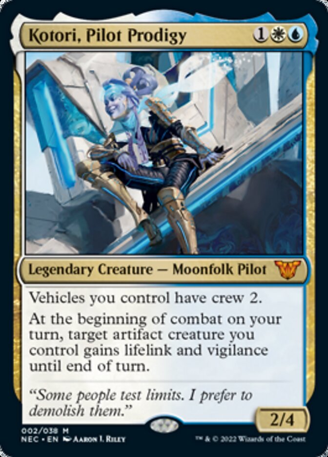 Kotori, Pilot Prodigy (2) (Commander: Kamigawa: Neon Dynasty) Near Mint