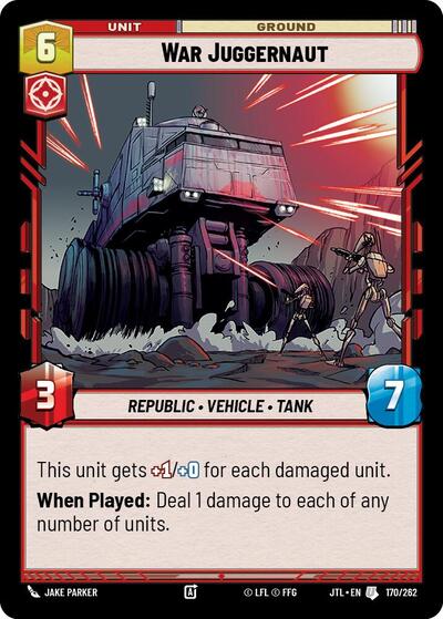 War Juggernaut (Jump to Lightspeed) Near Mint