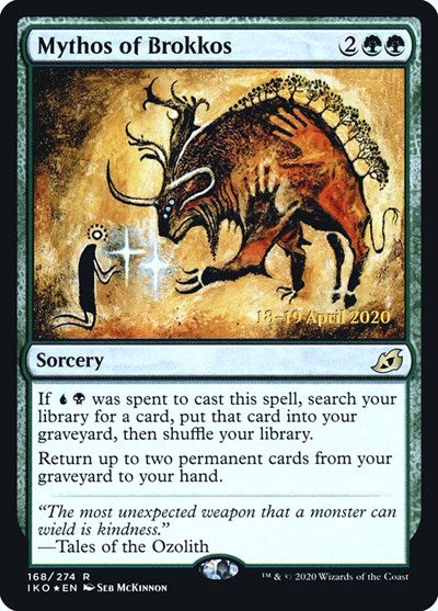 Mythos of Brokkos (Promos: Prerelease Cards) Near Mint Foil
