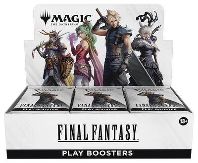 final fantasy opus 5 booster box Universes Beyond: FINAL FANTASY Play Booster Display