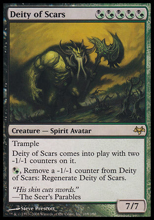 Deity of Scars (Eventide) Near Mint Foil