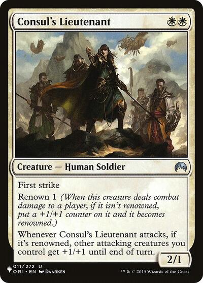 Consul s Lieutenant|0|0|0.00